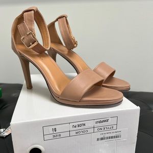 Nude Sandals Brand New